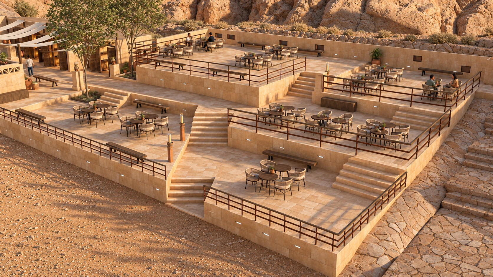 AlUla Old Town — Refined design visualization / 02