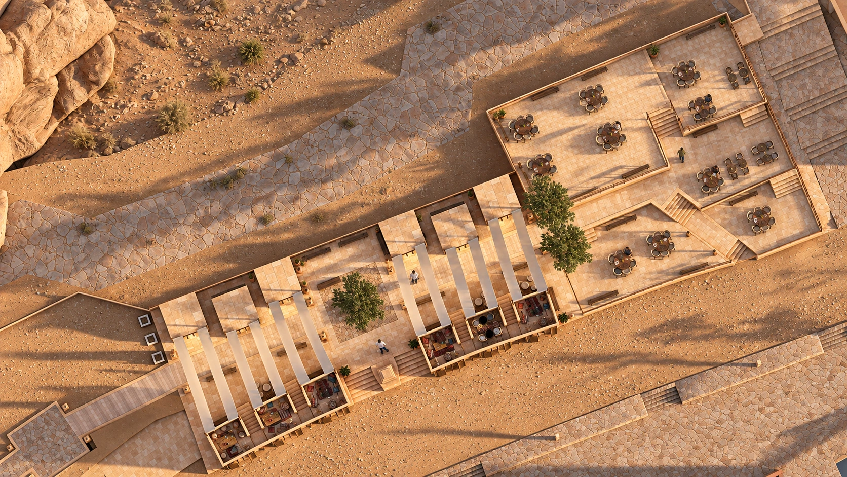 AlUla Old Town — Refined design visualization / 03