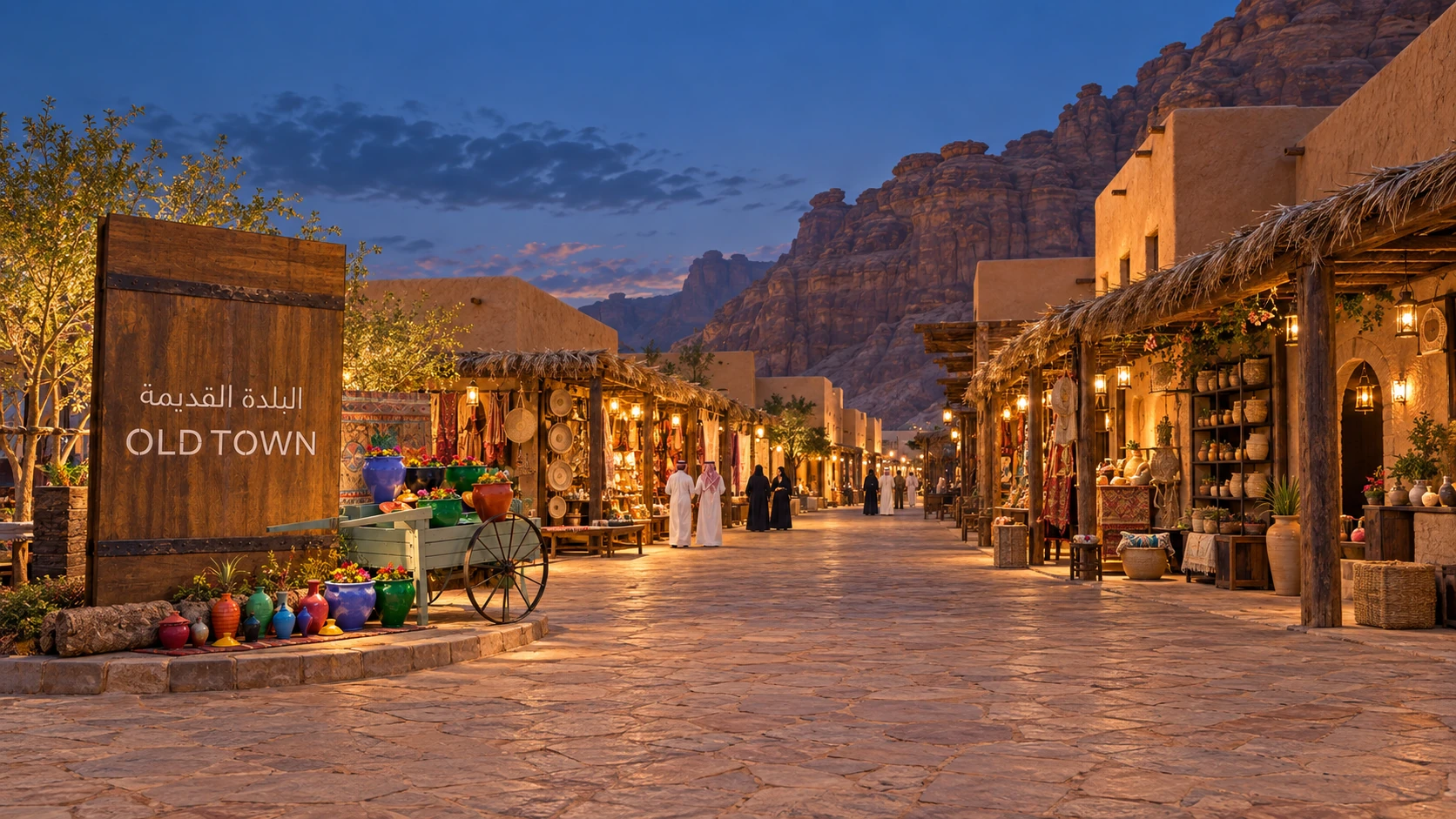AlUla Old Town — Refined design visualization / 04